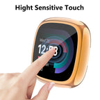 Fitbit Versa & Sense Case and Screen Protector - SJB-DIAMOND ELITES