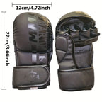 Durable Half-Finger MMA Boxing Gloves THRIXINE