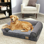 XXL Large Orthopedic Dog Bed Cozy Pet Dogs Bedding with Bolster Washable Cover Lootquake LLC