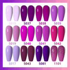Rainbow Ghini UV LED Glitter Purple Gel Nail Polish 15ml Manicure Art Accessories Nail Glue Supplies for Professionals Varnishes Lootquake LLC