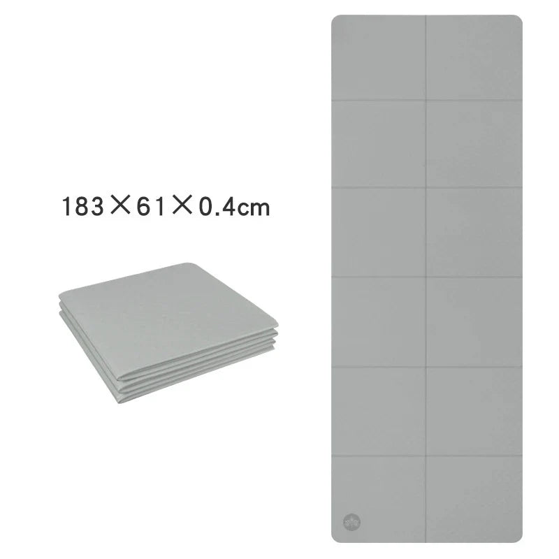 Foldable Yoga Mats Are Suitable for Travel Non-slip, Eco-friendly, Lightweight - SJB-DIAMOND ELITES