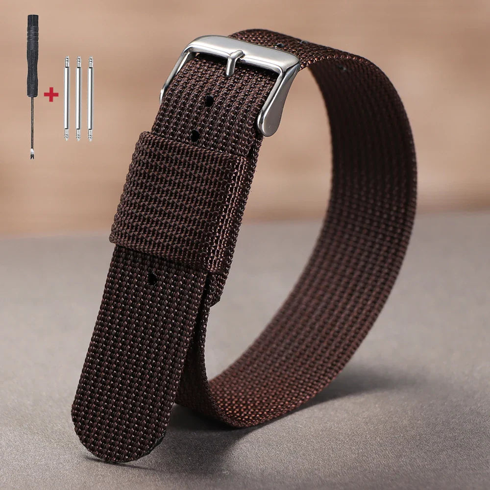 Amazfit Nylon Watch Band Sports Braided Breathable Army Strap