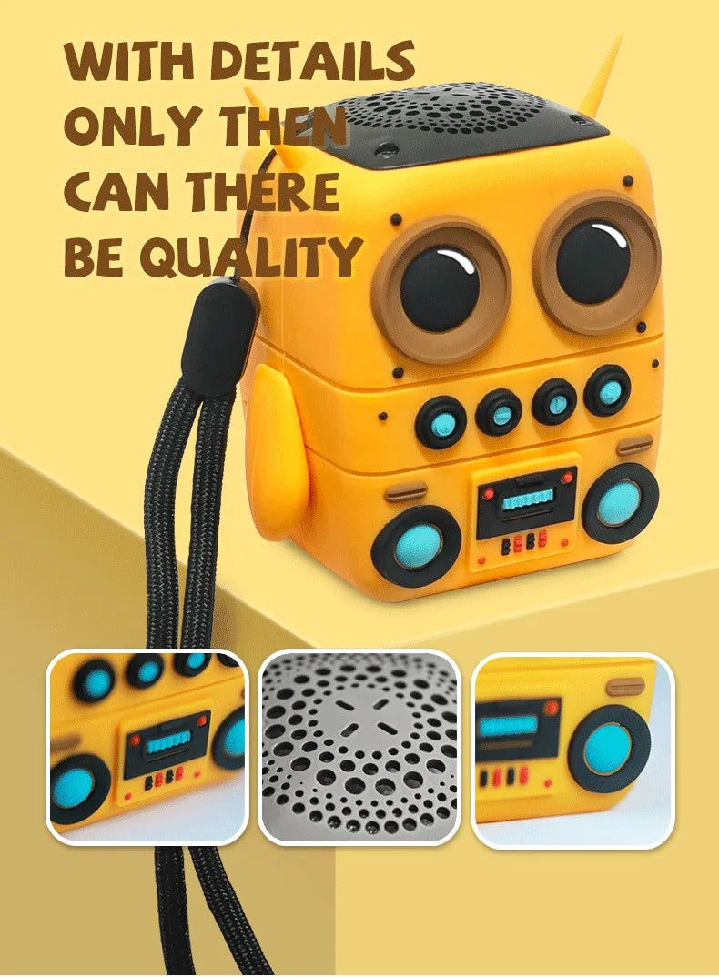 Wireless Bluetooth Speakers TK-200 Desktop Decoration Portable Outdoor Smart Music Player IP65 Waterproof Support TF Card Lootquake LLC