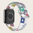 Apple Watch Silicone Strap - Colorful Floral Pattern Band BandsCo Straps