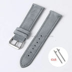 Motorola Moto Vintage Suede Leather Quick Release Watch Band Strap