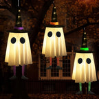 Halloween Hanging Witch Lamp Wizard Hat Night Light Ghost Festival Decor Scary Outdoor Indoor Horror Halloween Party Decoration Lootquake LLC