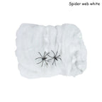 Halloween Decorations Artificial Spider Web Stretchy Cobweb Scary Party Halloween Decoration for Bar Haunted House Scene Props Lootquake LLC