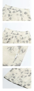 MISHOW Floral Camisole Skirt Separately Summer Adjustable Shoulder Straps Sleeveless Top Back Elastic Waist Skirts MXD14D0026