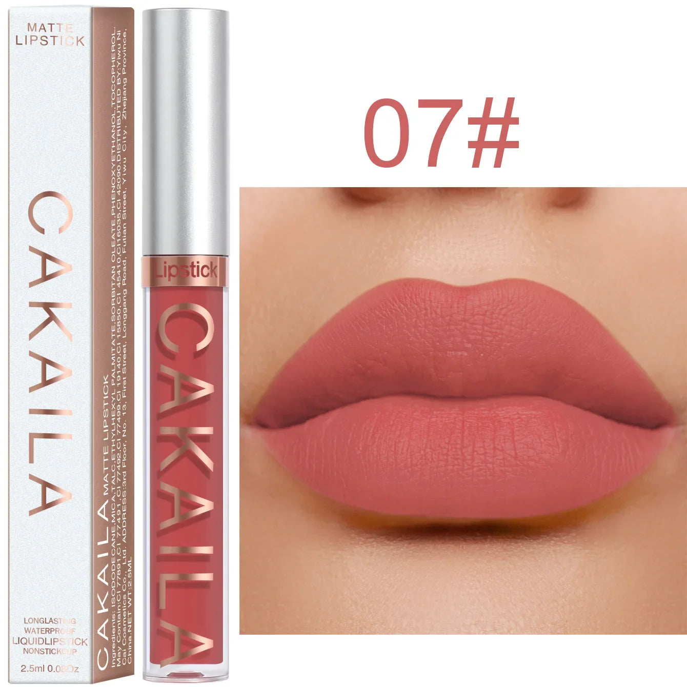 18 Color Lipstick Matte Non-stick Cup Waterproof Lip Gloss Lootquake LLC