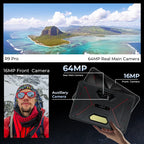 HOTWAV R9 Pro Rugged Tablet 11'' FHD+ 2K Display 20080mAh Massive Battery Pad Android 14 6GB 256GB Camera Global 4G Tablet PC Lootquake LLC