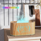 Map Humidifier Colorful Gradient Flame Aroma Diffuser Home Hotel Desktop USB Air Humidification Lootquake LLC