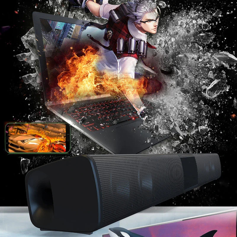 Home Theater Sound System Bluetooth Computer Speakers for TV Soundbar Box Subwoofer Radio Music Center Boom Box Column Hot Sale Lootquake LLC