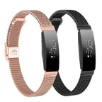Fitbit Inspire 3, 2, 1, HR Stainless Steel Band - SJB-DIAMOND ELITES