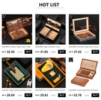 GALINER Charuto Cedar Wood Cigar Humidor Box Travel Cigar Case Storage 4 Cigars Box Humidor Humidifier For Sigar Lootquake LLC