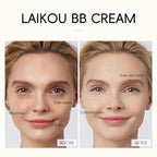 Natural Finish Foundation Cream 30ml Lightweight BB Cover Dark Circles Pores Oil Free Long Lasting Makeup Base Lootquake LLC