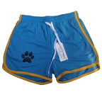 Summer fitness shorts Loose running shorts Men's jogging sports Breathable mesh shorts Thin trend men's three-quarter pants