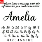 Custom Hollow Love Name Ring Personalized 18K Stainless Steel Opening Adjustable Ring Jewelry Birthday Party Gift Wholesale