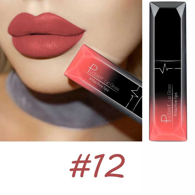 Best Lip Makeup 17 Color Sexy Matte Long Lasting Lipgloss Liquid Lipstick Lip Cream Lootquake LLC