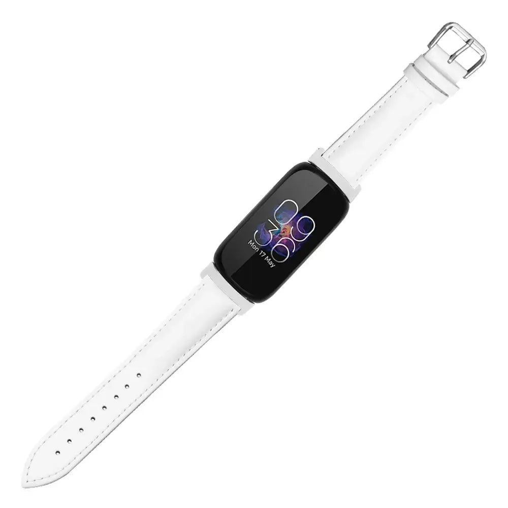 Fitbit Inspire 3, 2, 1, HR Leather Band - Genuine Strap - SJB-DIAMOND ELITES