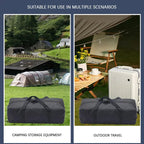 Sturdy Oxford Cloth Outdoor Waterproof Mobile Luggage Bag Laundry Shopping Bag Non-Woven Cube Home Storage And Packaging Tools Lootquake LLC