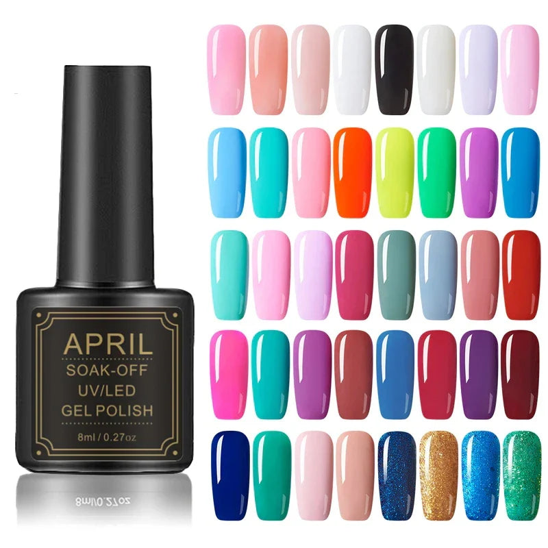 UV Nail Gel Polish Nails Gel Polish Semi Permanent Primer Hybrid Top Coat Nail Gel Varnish Gel Polishes Nail Art Manicurel gel Lootquake LLC