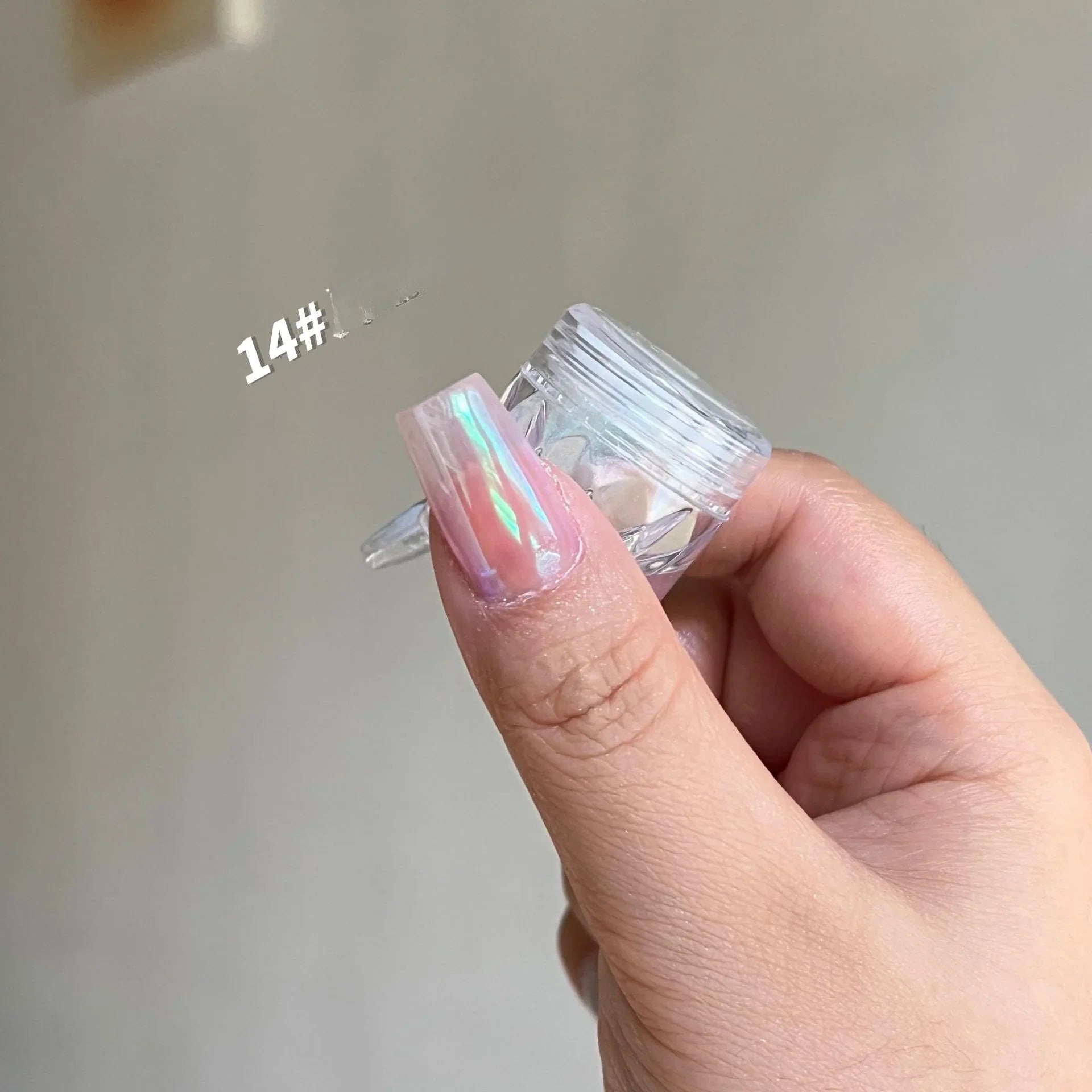 Moonlight Mirror Nails Powder Pearl White Nails Glitter Aurora Shining Pigment Chrome Dust Nail Art Supplies Decoration Lootquake LLC