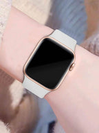 Soft Silicone Waterproof Sports Watch Band Compatible With 38mm, 40mm, 41mm, 42mm, 44mm, 45mm, 49mm Watches, Suitable For Series 11, 10, 9, Ultra, 8, 7, 6, 5, 4, 3, 2, 1, SE, Available For Both Men And Women
