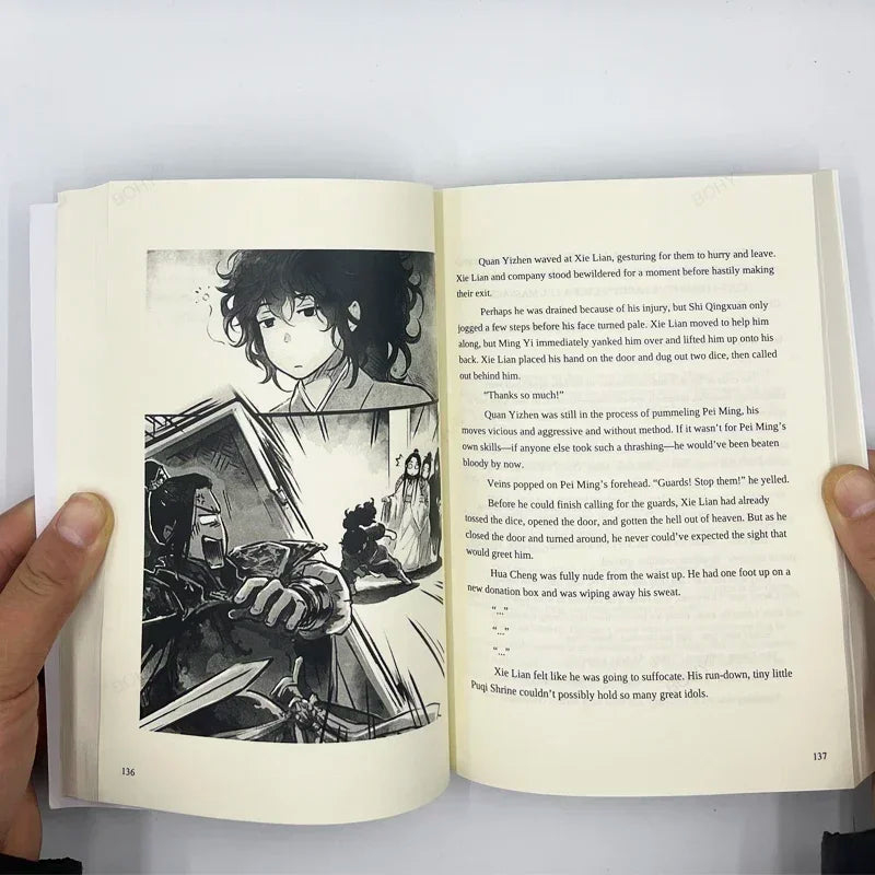 5-8 Tian Guan Ci Fu Novel Books English Version of Ancient Romance Novels Physical Books New Heaven Official's Blessing 1 Book Lootquake LLC