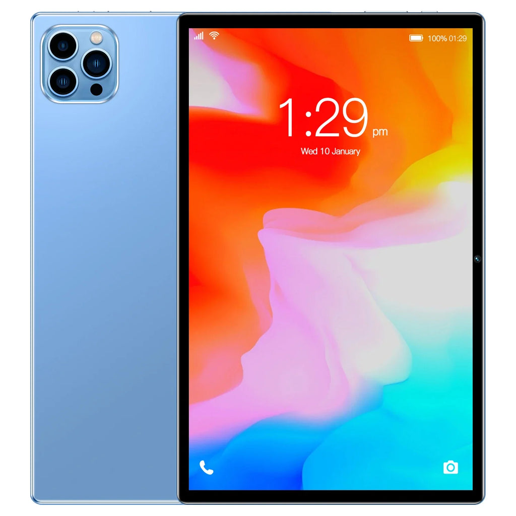 New 10.1-inch P37 Tablet  4GB RAM 64GB ROM Dual cameras Dual SIM cards  Support Google Education Learning  Android 11 System