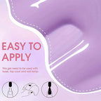 Gel Nail Polish Set, 9-piece, hypoallergenic, fragration-free, washable, advanced gel formulation for home nail and salon use