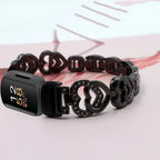 Fitbit Inspire 3 Steel Heart Design Band – Elegant Stainless Steel Strap - SJB-DIAMOND ELITES