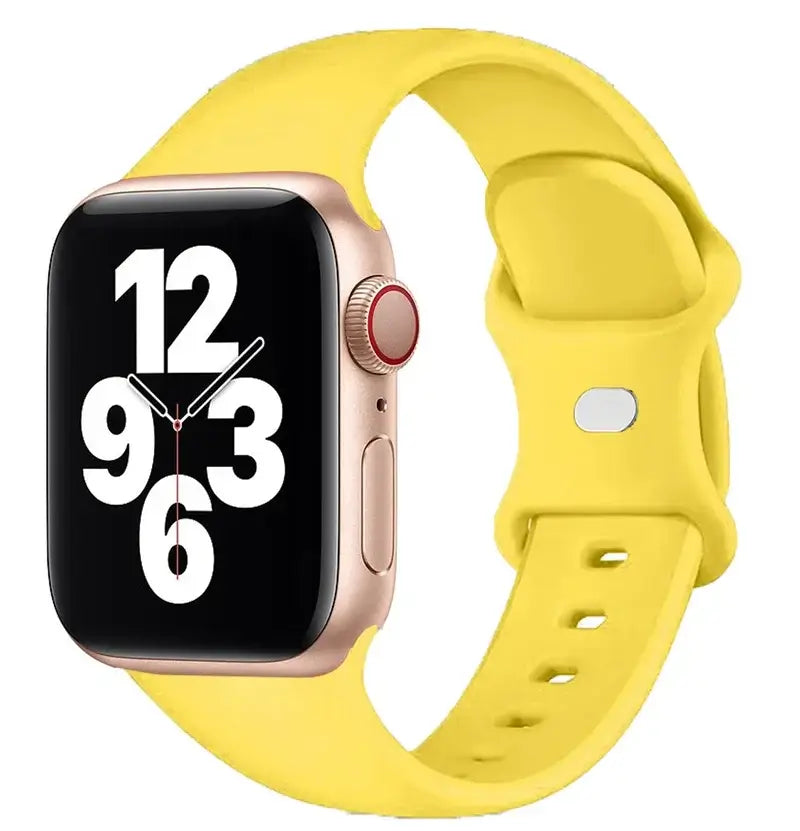 Apple Watch Silicone Band - Soft Waterproof Flexible Strap - SJB-DIAMOND ELITES