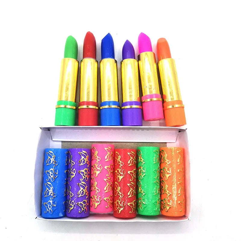 6Pcs/Set Waterproof Lipstick Sexy Lip Stick Matte Velvet Lipstick Color Mood Changing Long Lasting Moisturizing Lipstick Lootquake LLC
