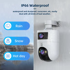 4K PTZ IP Camera Outdoor Waterproof Dual Lens 5G WiFi Security Camera Auto Tracking Video Surveillance Camera Baby Monitor Lootquake LLC
