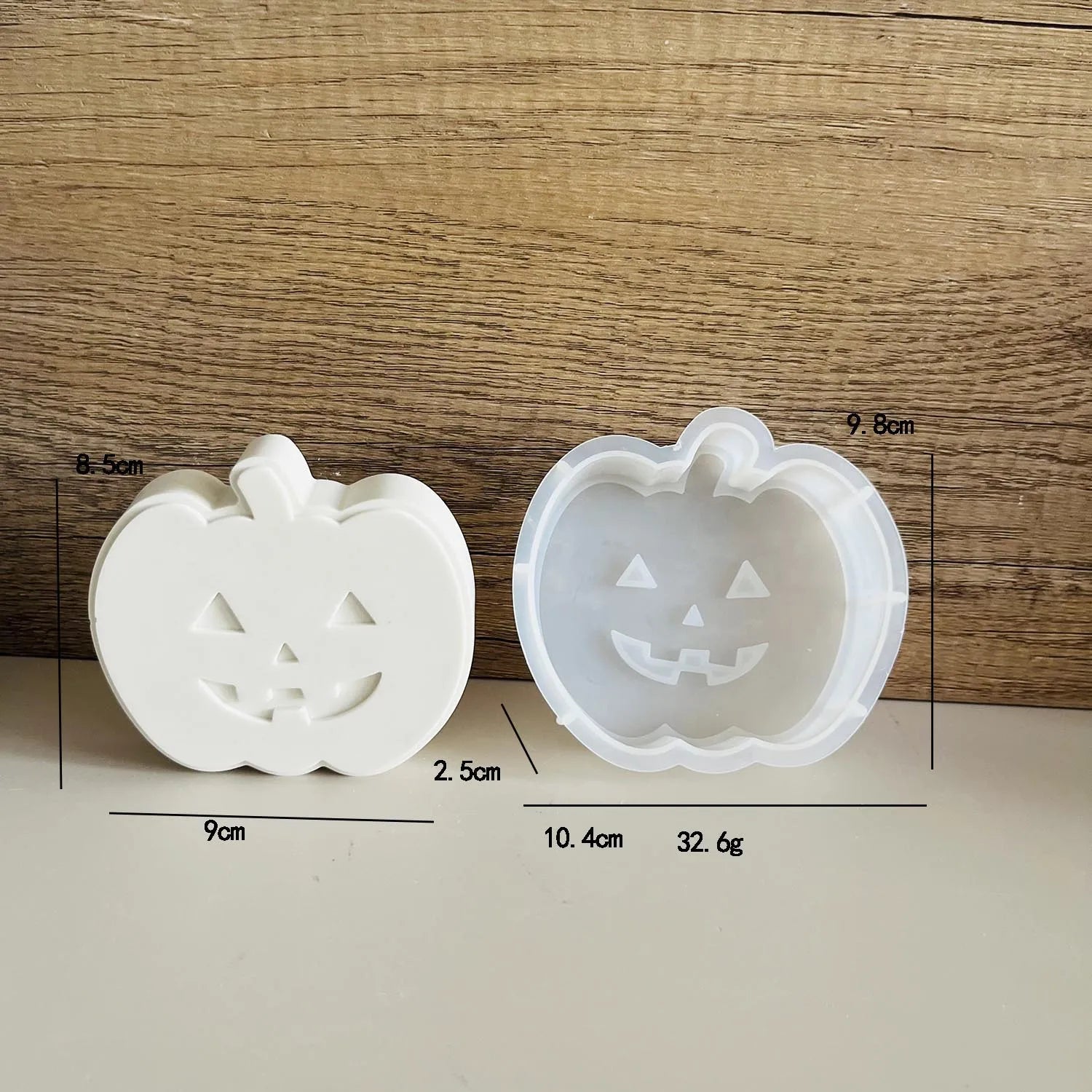 Halloween Decoration Diy Mold Skeleton Bat Mask Jack Ghost Silicone Mould Car Aromatherapy Plaster Doll Pinch Molds Lootquake LLC