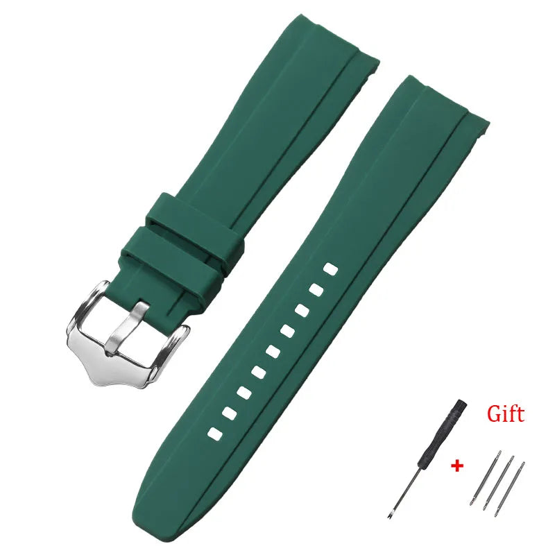 Amazfit Silicone Watch Band Curved End Waterproof Comfort Fit