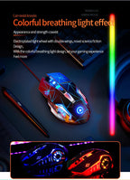 G15 Mechanical Gaming Mouse 7-Color Breathing Light Wired Laptop USB Desktop Office Computer Gaming Mouse Mute Lootquake LLC