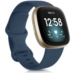 Fitbit Versa & Sense Silicone Bands - Lightweight Minimalist Design - SJB-DIAMOND ELITES