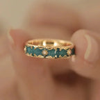 Vintage White Enamel Metal Irregular Shape Geometric Open Adjustable Ring for Women Girl Jewelry Birthday Gifts Anillo Hombre