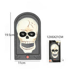 Halloween Prank Doorbell Decoration Electric Scary Doorbell Spooky for Party Haunted House Trick or Treat Festive Home Decor