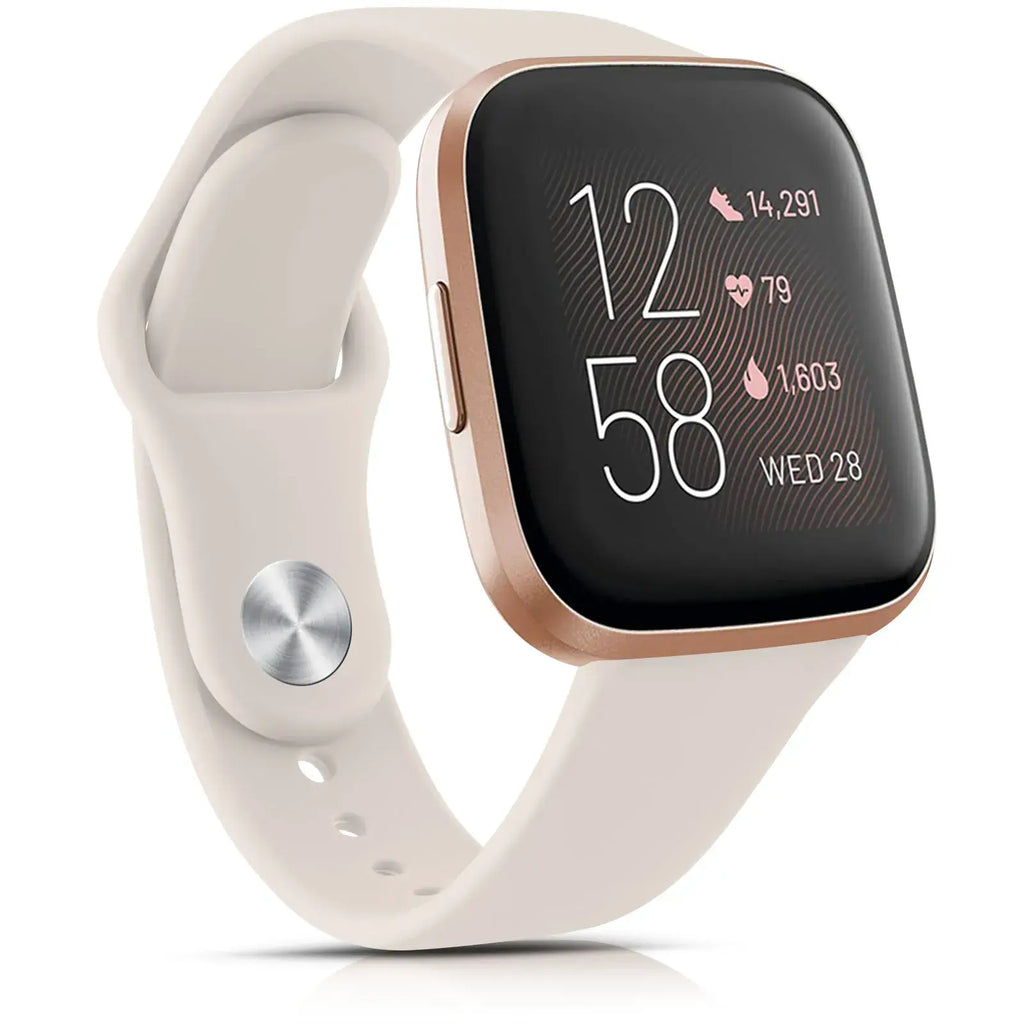 Fitbit Versa & Sense Silicone Band - Soft Colorful Straps - SJB-DIAMOND ELITES
