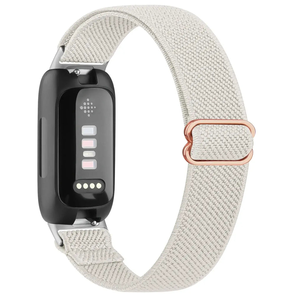 Fitbit Inspire 3, 2, 1, HR Nylon Band - Breathable Strap - SJB-DIAMOND ELITES