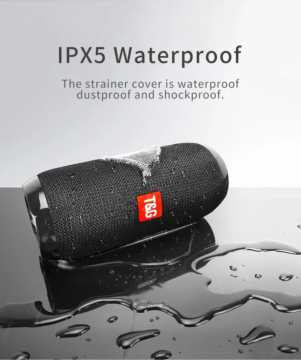 TG117 Bluetooth Speakers Portable Wireless Sound Box  Outdoor Waterproof Stereo Surround Supports TF Radio altavoz bluetooth Lootquake LLC