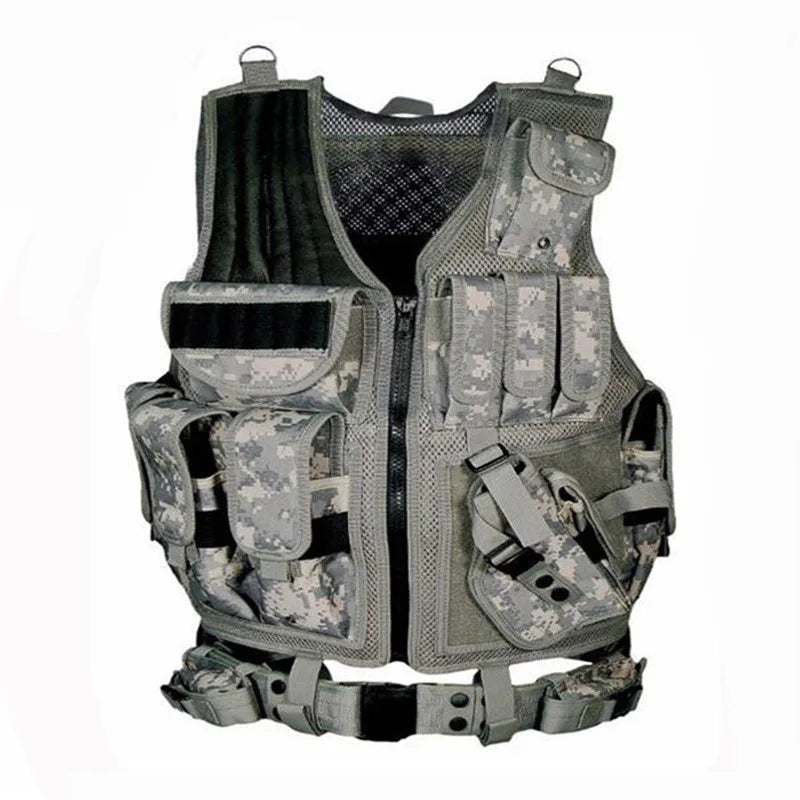 TactiFit: Breathable Combat Vest THRIXINE
