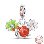 S925 Sterling Silver Princess Golf Hamster Camera Travel Three Piece Set Charms Beads 3mm DIY Fine Jewelry Making Lootquake LLC