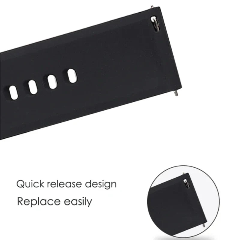 Amazfit Bands Silicone Watch Strap Universal Comfort Wristband