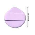 Water Drop Type Air Cushion Powder Puff, Wet And Dry, Double Face Powder Puff, For Liquid Foundation, Concealer, Powder, Purple