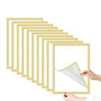 A4/A5/A6 Black Magnetic Photo Frame Publicity Column Advertising Column Self Adhesive Soft Poster Frame Certificate Folder Lootquake LLC