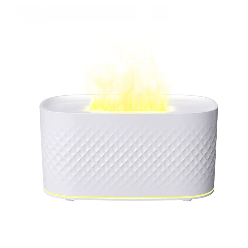 Colorful Simulation Flame Aroma Diffuser Home Hotel Desktop USB Air Humidifier Lootquake LLC