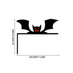 Halloween Door Frame Decoration,bats,pumpkins,spider Webs,door And Window Corner Sign, Halloween Home Decor,corner Stickers